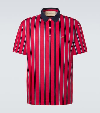 Polo VLogo a righe | Valentino
