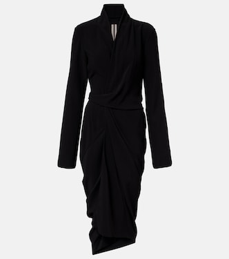 Draped wrap dress | Rick Owens