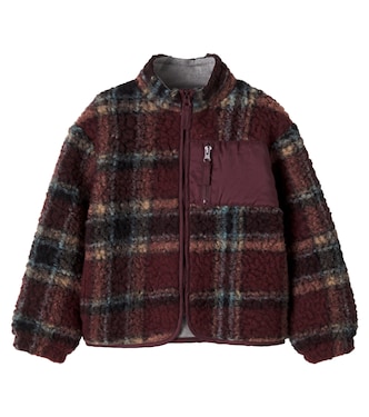 Roo plaid wool-blend jacket | The New Society
