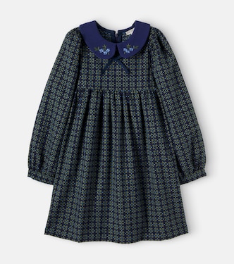 Robe Annette en coton à fleurs | Bebe Organic