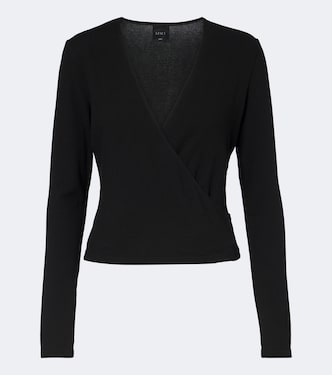 Lauren jersey wrap top | Leset