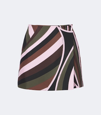 Wickelrock Iride aus Seidentwill | Pucci