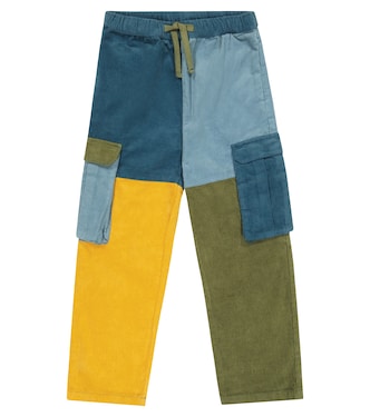 Colorblocked corduroy pants | Stella McCartney Kids