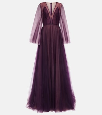 Robe Jolie aus Tüll | Costarellos