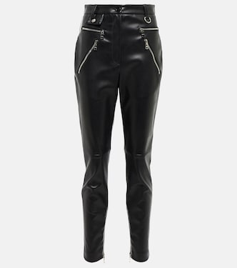High-rise leather pants | Dolce&Gabbana