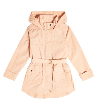 Belted technical parka | Chloé Kids