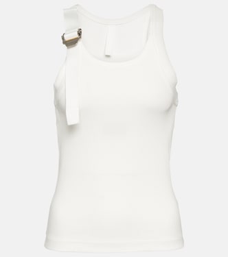 Safety Slider cotton-blend tank top | Dion Lee