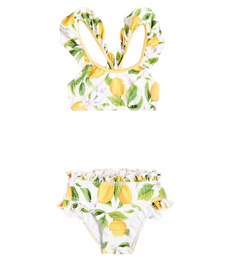 Palermo printed ruffled bikini | Suncracy