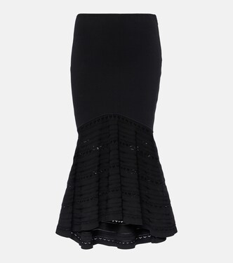 Flared midi skirt | Victoria Beckham
