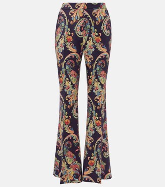 Pantalon évasé à taille haute | Etro