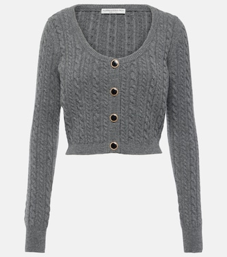 Cable-knit wool cardigan | Alessandra Rich