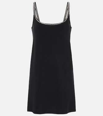 Abetone1234 embellished cady slip dress | Sportmax