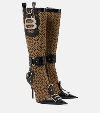 Botas altas Essex con piel | Balenciaga