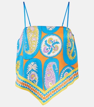 Flores printed top | Alémais