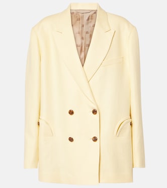 Clarity Nightbreak linen blazer | Blazé Milano