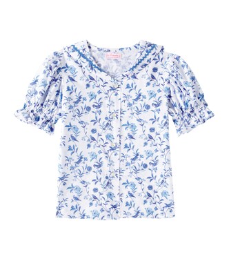 Georgina floral cotton blouse | La Coqueta