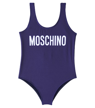 Logo printed swimsuit | Moschino Kids