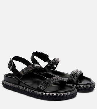 Verzierte Sandalen Pyrabizz aus Leder | Christian Louboutin