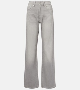 Tess mid-rise straight jeans | 7 For All Mankind