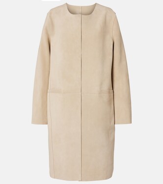 Suede coat | Toteme
