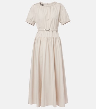 Terry cotton poplin midi dress | 'S Max Mara