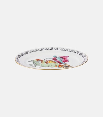 x Luke Edward Hall Il Viaggio di Nettuno porcelain platter | Ginori 1735