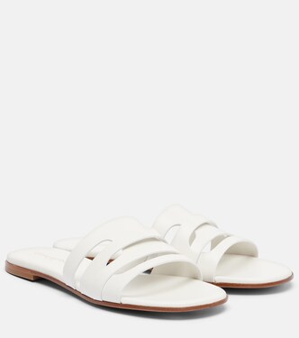 Leather slides | Gianvito Rossi