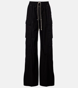 DRKSHDW Jumbo Belas cotton cargo pants | Rick Owens