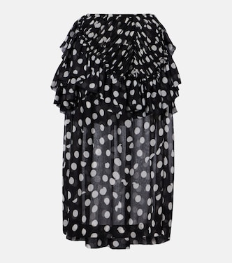 Midirock mit Polka-Dots | Dries Van Noten
