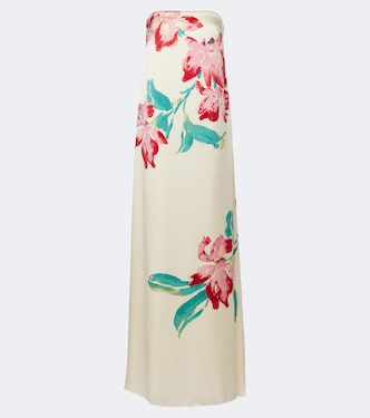 Sunblush floral silk maxi dress | Rebecca Vallance