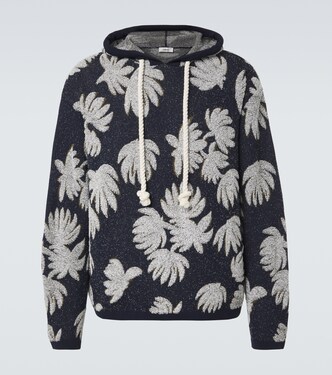 Jacquard terry hoodie | Commas
