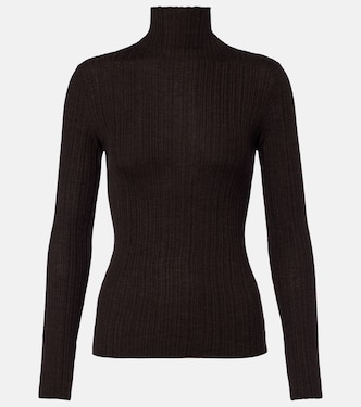 Turtleneck cashmere, wool, and silk sweater | Agnona