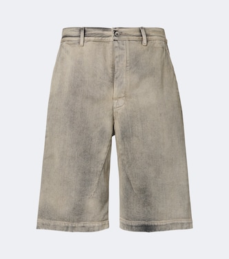 DRKSHDW Work denim shorts | Rick Owens