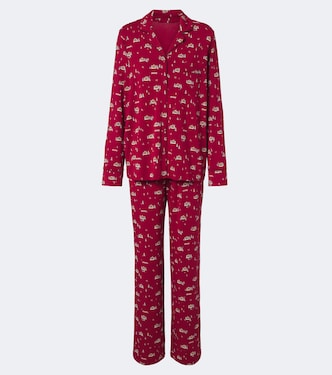 Skims Sleep Bedruckter Pyjama | Skims