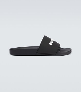 Pool logo rubber slides | Balenciaga