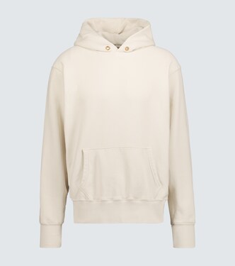 Cropped hooded sweatshirt | Les Tien