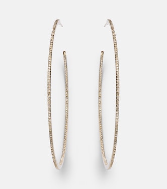 Boucles d'oreilles XL en or 18 ct et diamants | Shay Jewelry