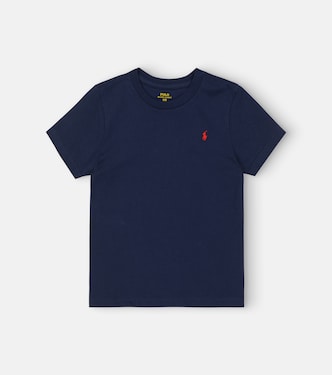 Cotton crewneck T-shirt | Polo Ralph Lauren Kids