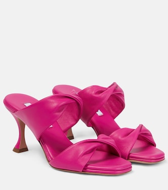 Twist leather sandals | Aquazzura