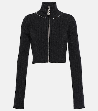 Embellished wool-blend sweater | Alessandra Rich