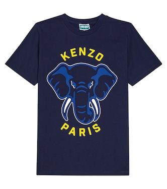 Printed cotton jersey T-shirt  | Kenzo Kids