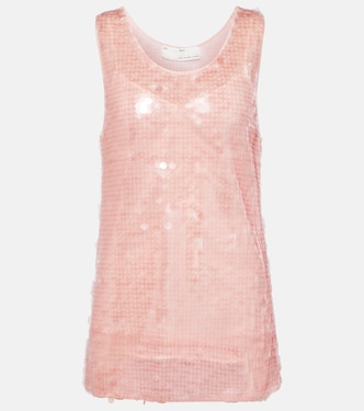Sequined tank top | Xu Zhi