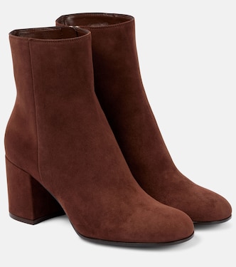 Joelle 70 suede ankle boots | Gianvito Rossi
