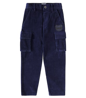 Cargohose aus Cord | Moschino Kids