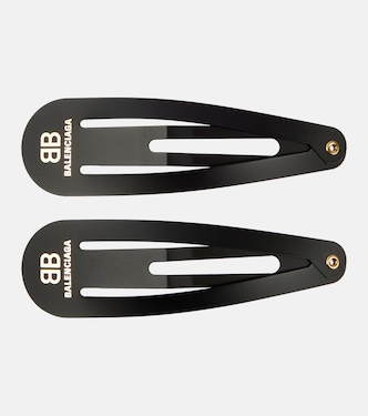 Set di due fermacapelli Holli XXL BB | Balenciaga