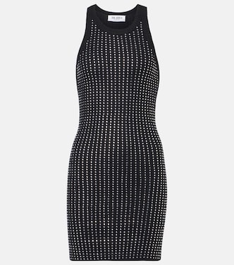 فستان قصير من القطن مع تزيين | The Attico