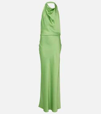 Robe longue Reannon en satin | Simkhai