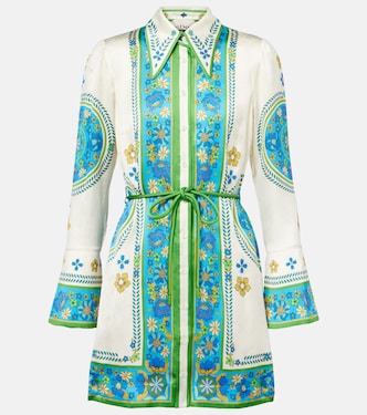 Vivianna printed shirt dress | Alémais