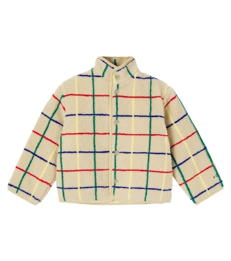 Checked teddy fleece jacket | Bobo Choses