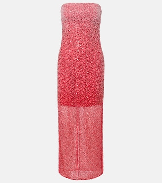 Beaded sequined maxi dress | Rotate